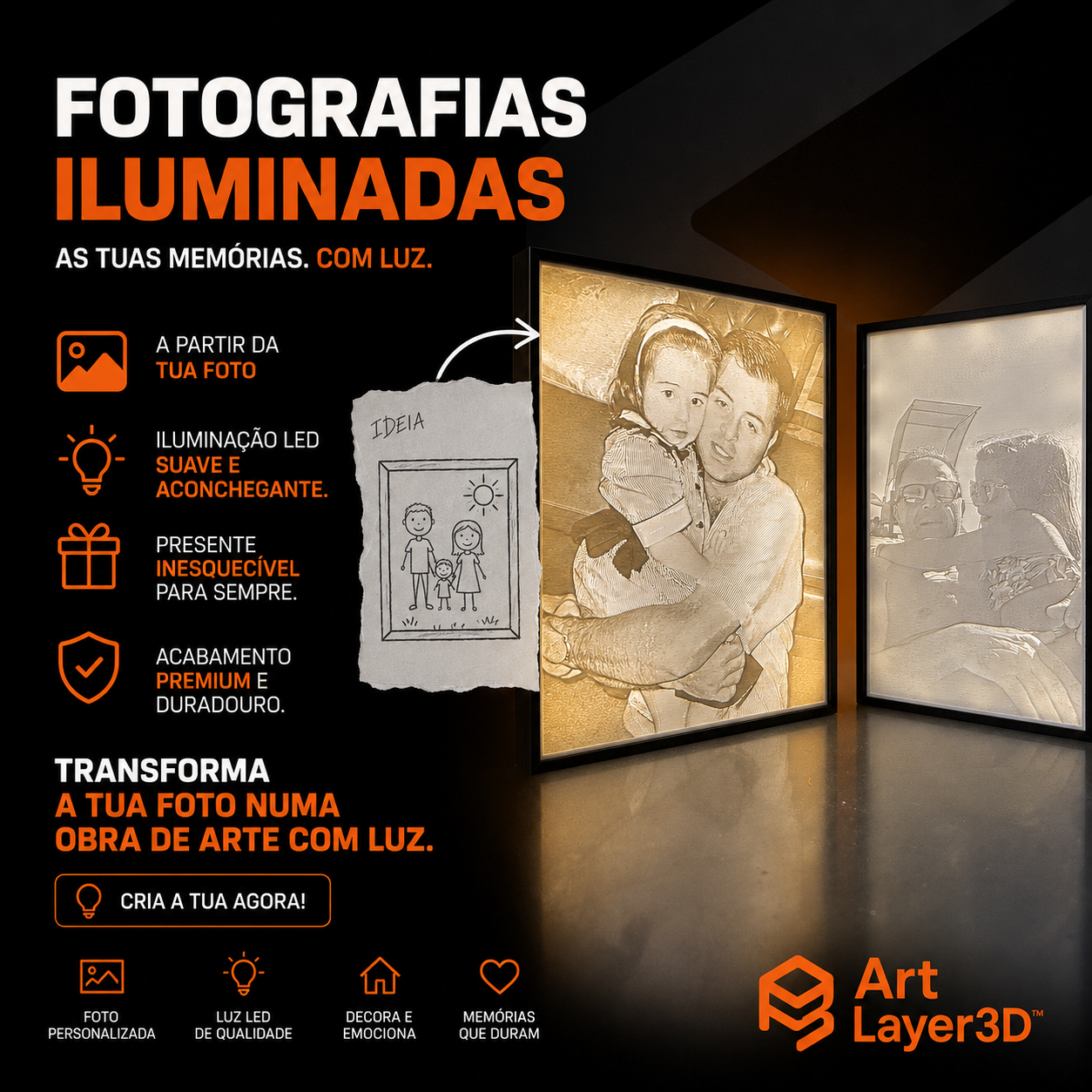 Fotografia Iluminadas