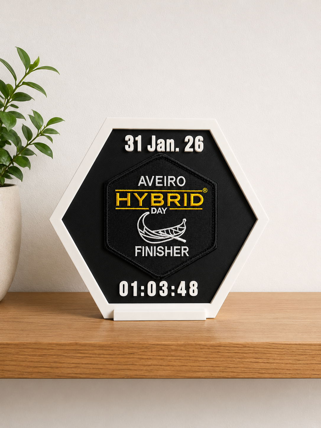 Moldura Personalizada para Patch Hybrid Day | Parede ou Prateleira