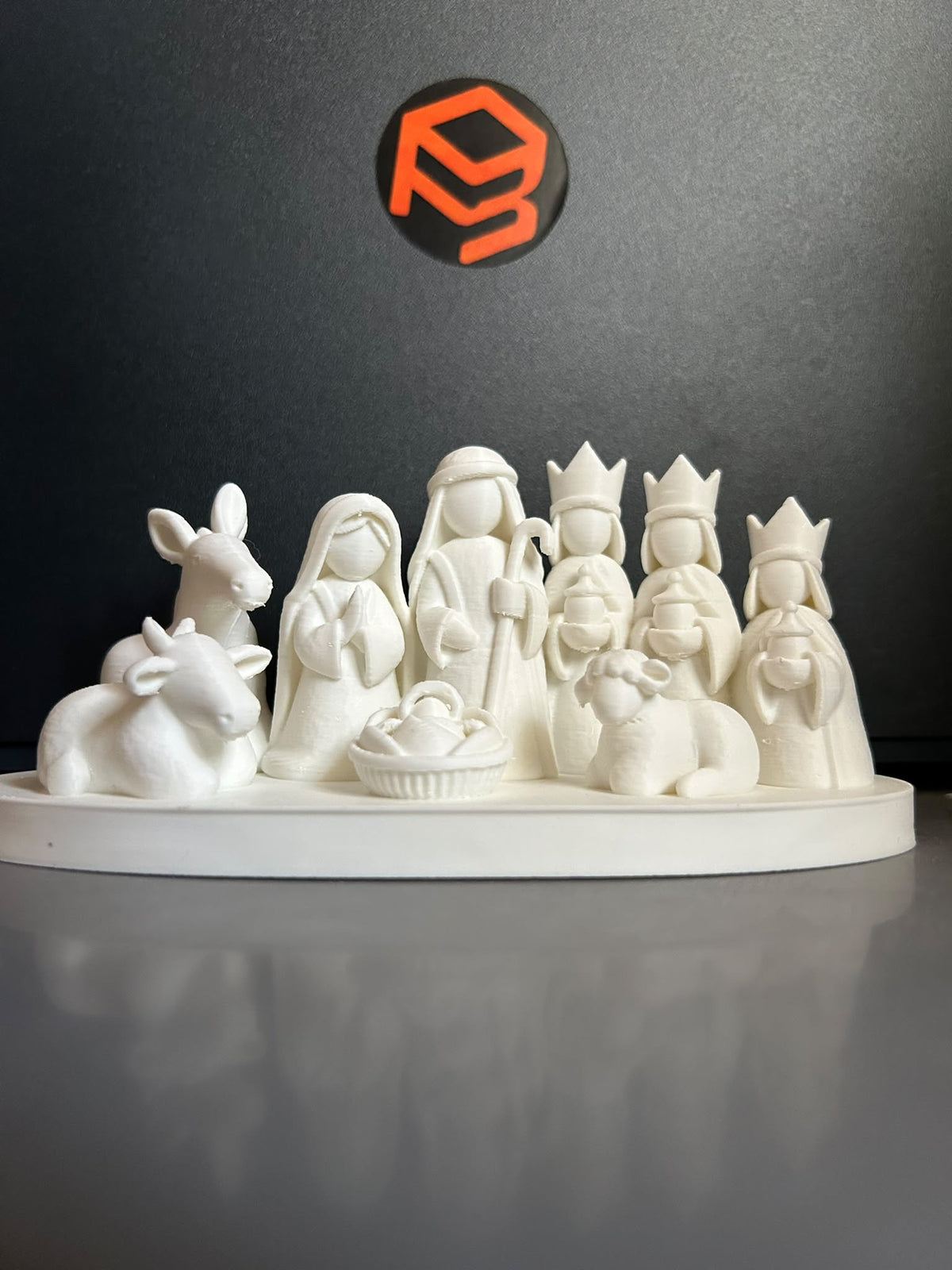 Presépio Completo com Reis Magos – Decoração de Natal