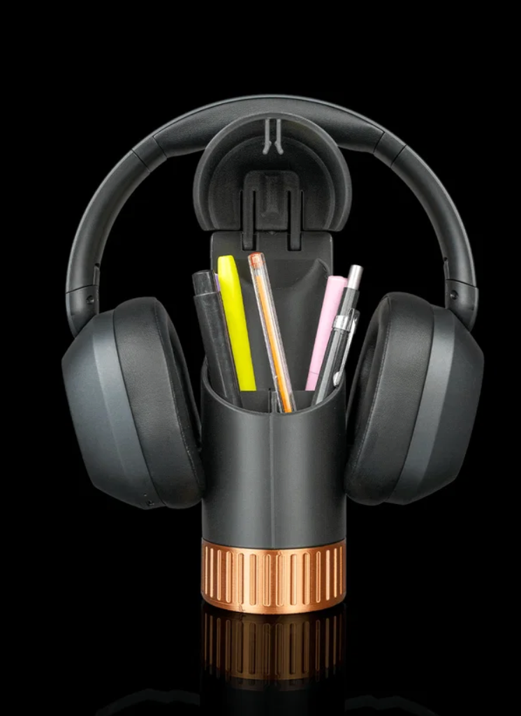 Organizador de Canetas e Suporte para Headphones | Regresso às Aulas