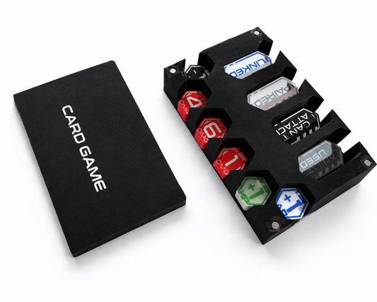 Caixa de Tokens compatível com  Gundam Card Game | Organizador Completo em Impressão 3D