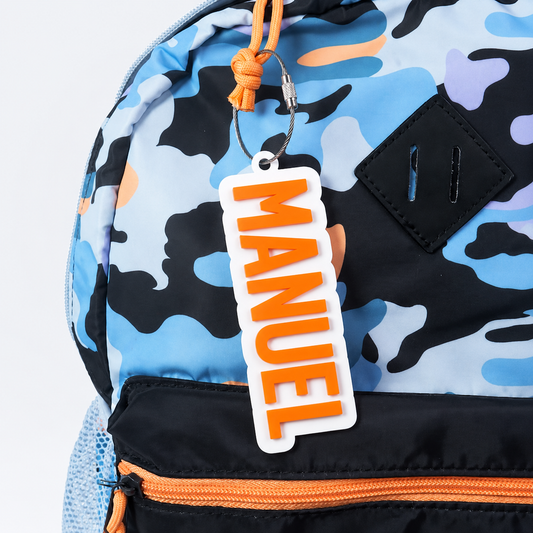 Etiqueta Personalizada para Mochila com Nome