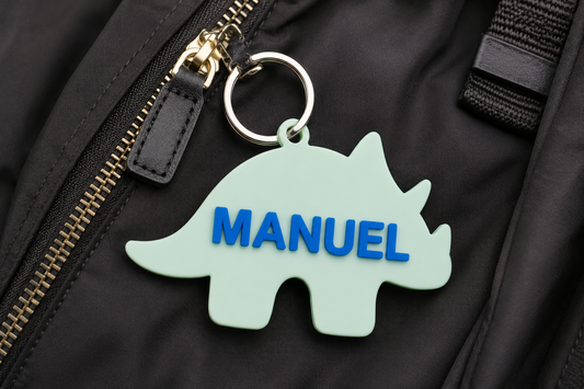 Etiqueta Personalizada para Mochila com Imagem e Nome