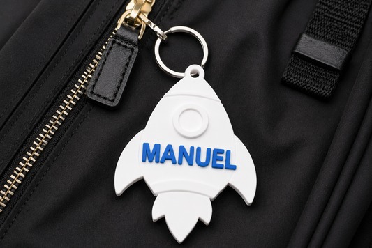 Etiqueta Personalizada para Mochila com Imagem e Nome