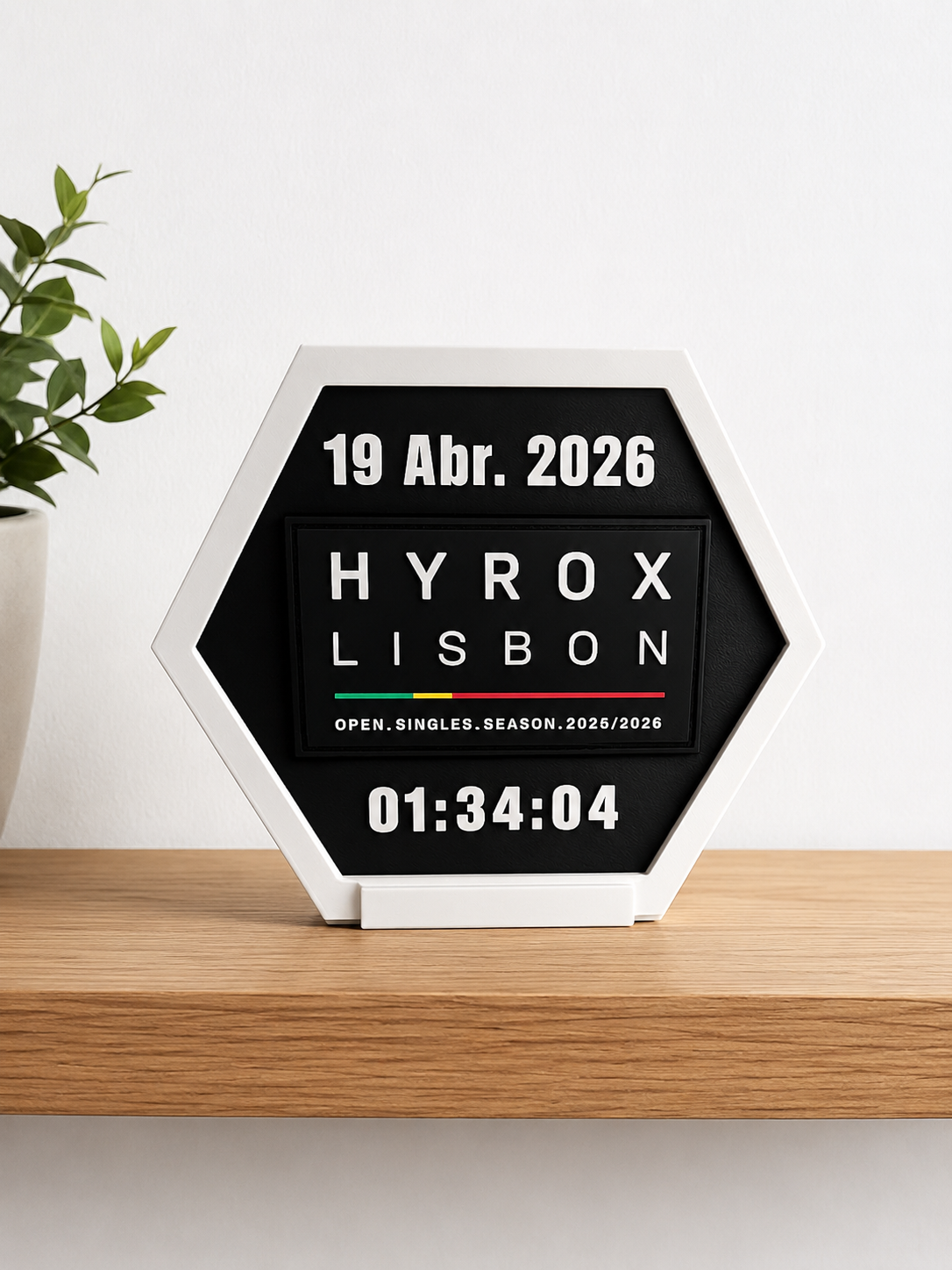 Moldura Personalizada compatível comPatch HYROX /Suporte para Patch HYROX