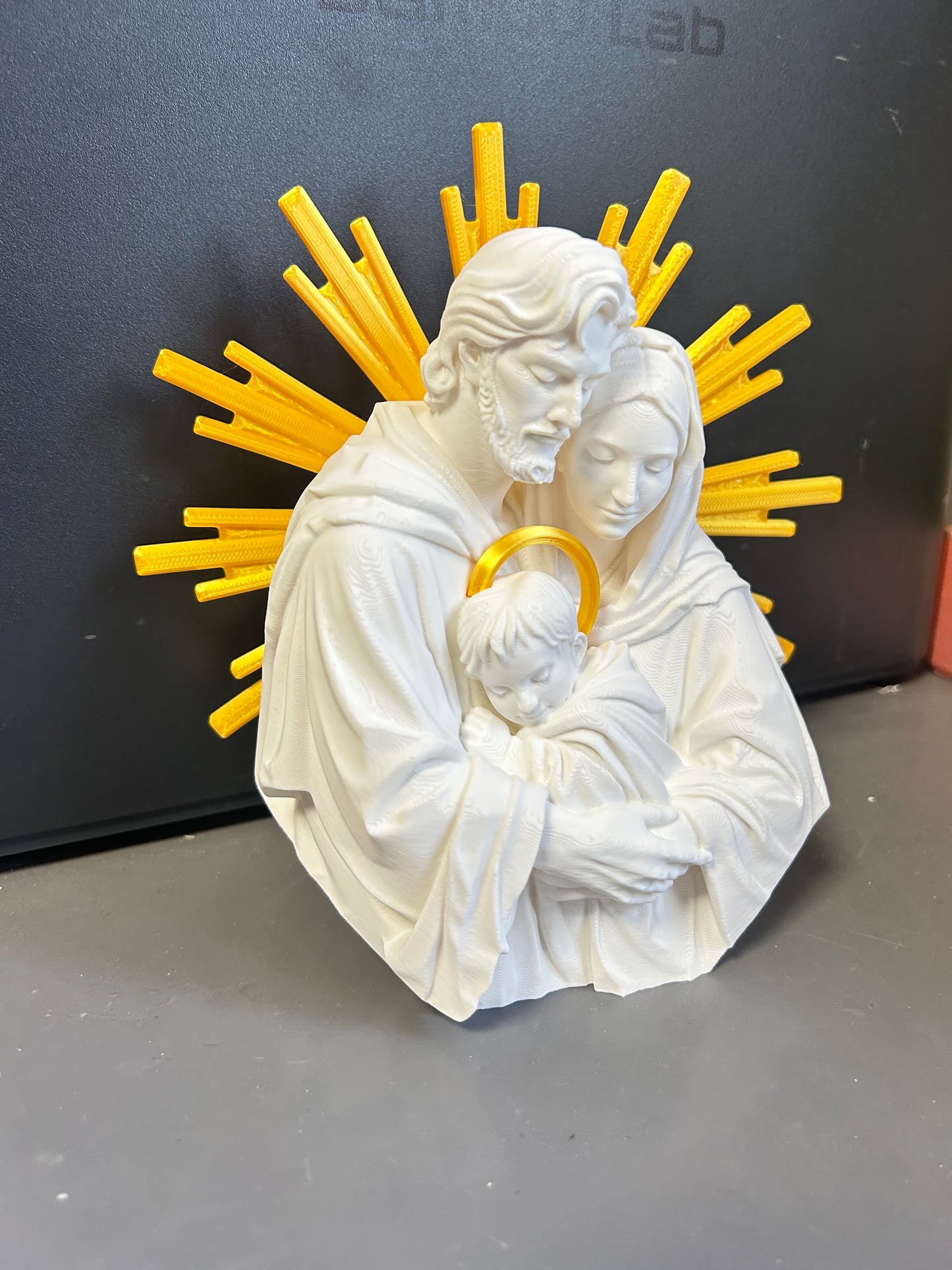 Presépio de Natal Sagrada Família em Impressão 3D | Decoração Religiosa