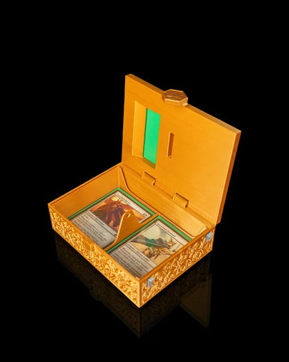 Deck Box Solar Court para Magic: The Gathering | Caixa para Commander em Impressão 3D