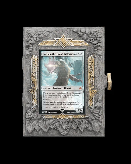 Deck StoneVeil Court compativel com Magic: The Gathering | Caixa para Commander em Impressão 3D