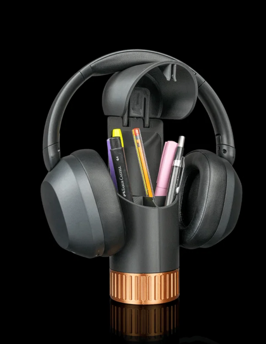 Organizador de Canetas e Suporte para Headphones | Regresso às Aulas